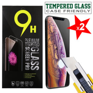 2-Pack iPhone 11 Pro Max 9H Hardness Tempered Glass Screen Protector