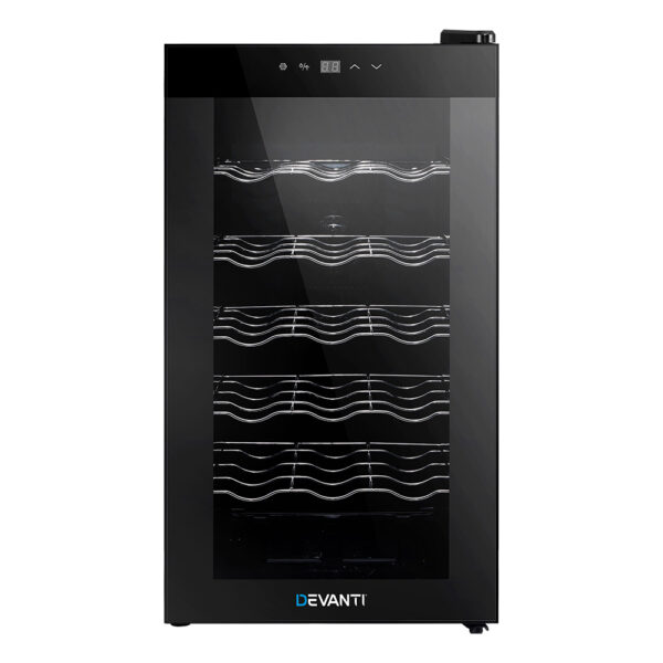 Devanti Wine Cooler Fridge 18 Bottles - Image 3